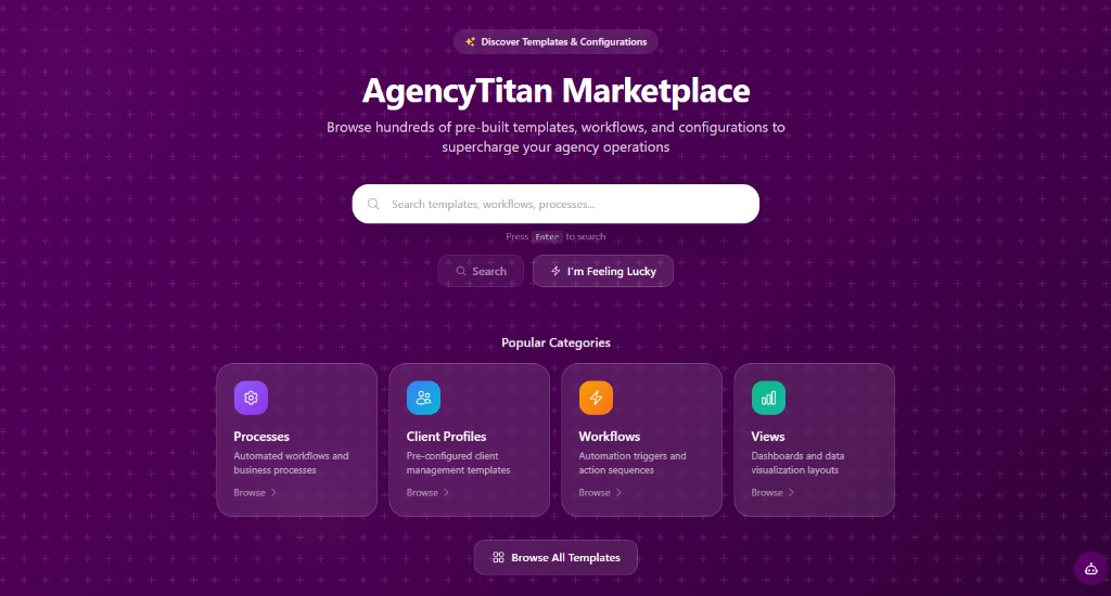 AgencyTitan Marketplace